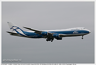 Russia - AirBridgeCargo Airlines - ABC_B-747-8HVF - VQ-BRJ_EHAM