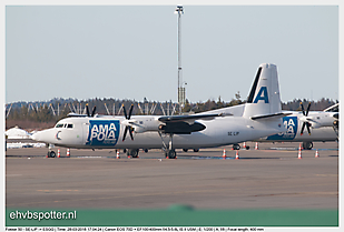 Sweden - Amapola Flyg_Fokker 50 - SE-LIP_ESGG