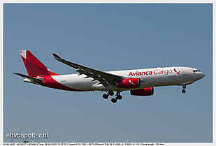 United States - Avianca Cargo_A330-243F - N332QT_EHAM