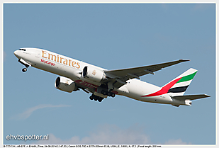 United Arab Emirates - Emirates SkyCargo_B-777-F1H - A6-EFF_EHAM