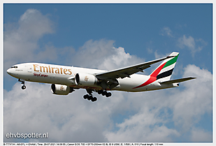 United Arab Emirates - Emirates SkyCargo_B-777-F1H - A6-EFL_EHAM