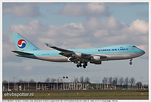 Korea - Korean Air Cargo_B-747-4B5FER - HL7603_EHAM