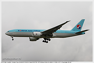 Korea - Korean Air Cargo_B-777-FB5 - HL8252_EHAM