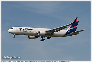 Chile - LATAM Cargo_B-767-316F - N532LA_EHAM