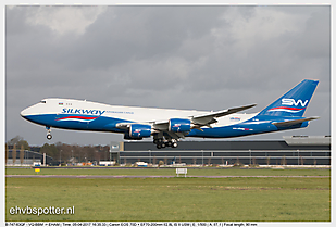 Azerbaijan - Silk Way Airlines_B-747-83QF - VQ-BBM_EHAM