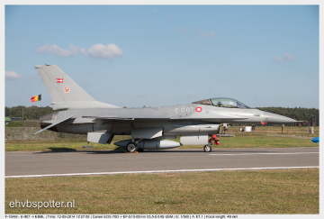 F-16AM - E-007_EBBL
