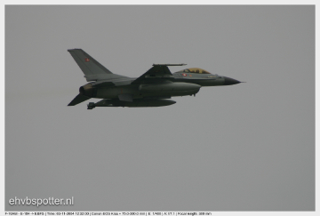 F-16AM - E-184_EBFS