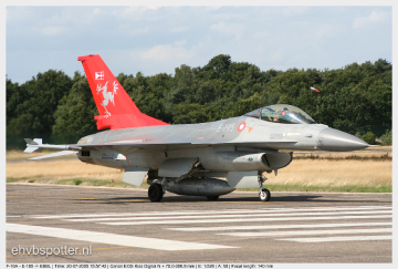 F-16AM - E-195_EBBL