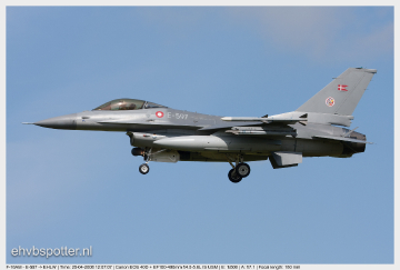 F-16AM - E-597_EHLW