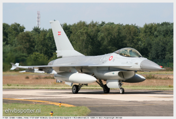 F-16AM - E-608_EBBL
