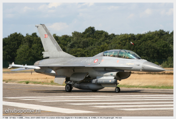 F-16BM - ET-022_EBBL