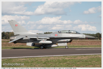 F-16BM - ET-199_EBBL