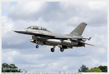 F-16BM - ET-613_EGVA
