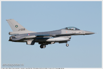 F-16AM - J-008_EHLW
