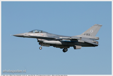 F-16AM - J-013_EHLW