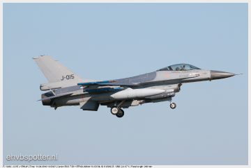 F-16AM - J-015_EHLW