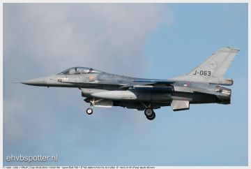 F-16AM - J-063_EHLW