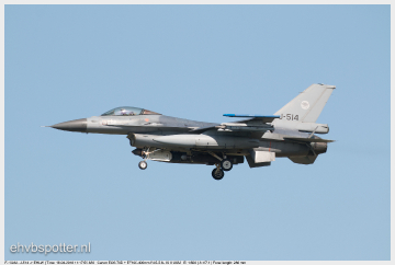F-16AM - J-514_EHLW