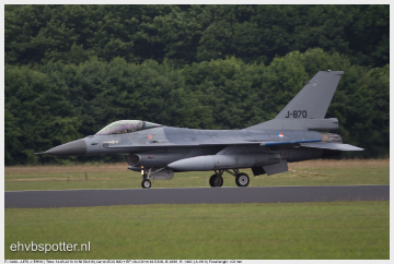 F-16AM - J-870_EHVK