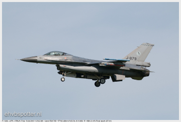 F-16AM - J-879_EHLW