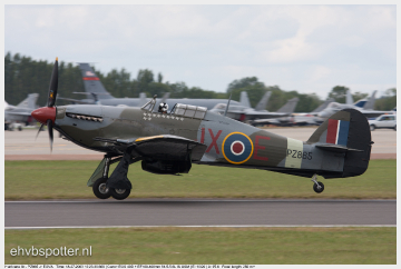 Hurricane IIc - PZ865_EGVA