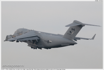 2021-10-18 Eindhoven - Departure Canadian CC-177