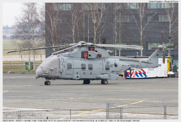 2025-02-15 Amsterdam - Royal Merlins at Schiphol