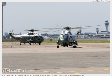 2025-06-20 Amsterdam - US Marine one & two test flight