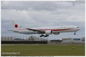 2026-06-13 Amsterdam - Japan Air Self-Defense Force Boeing 777
